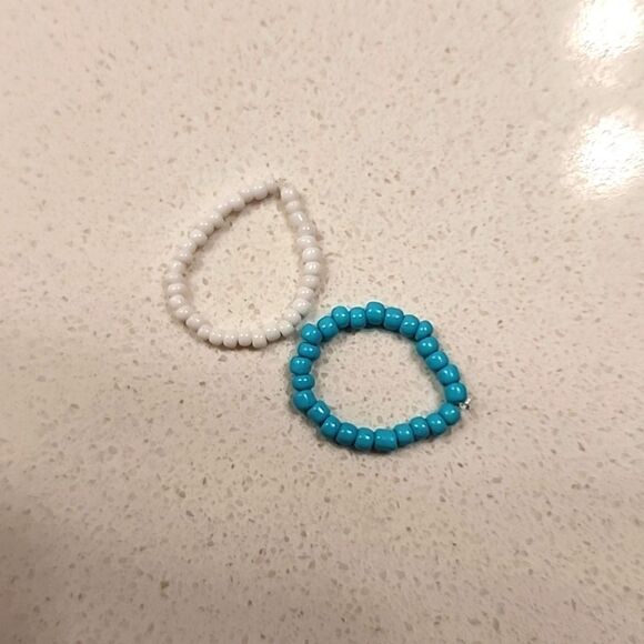 Custom Glass Bead Rings - Picture 4 of 5